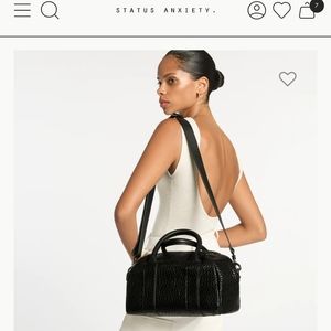 Status Anxiety "As She Pleases" Satchel